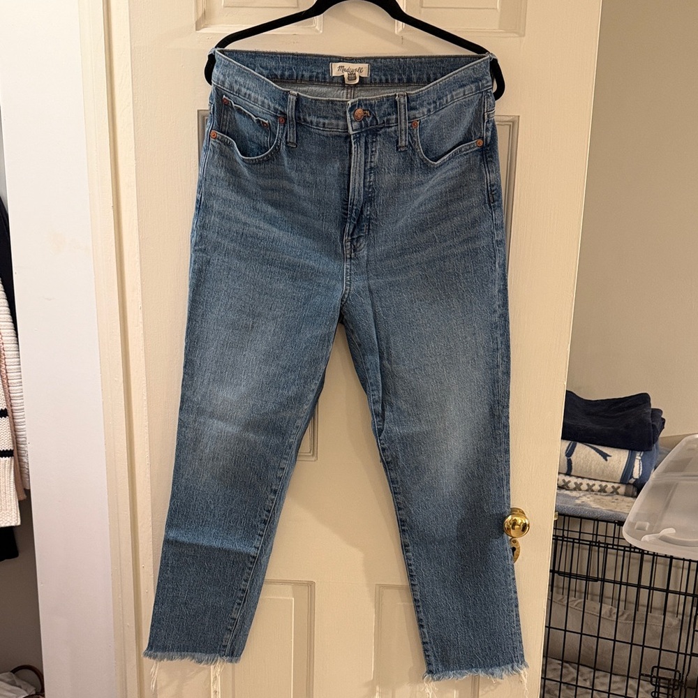 Madewell Light Blue Ankle Jeans